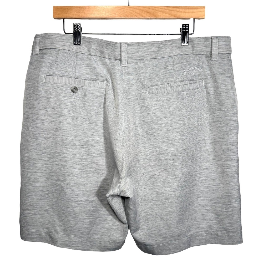 Callaway Opti-Dri Golf Shorts 2-Pack Tan Gray Mens 36 Performance Stretch Active - Picture 6 of 15